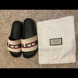 COPY - Gucci Stripe Rubber Slide Sandal